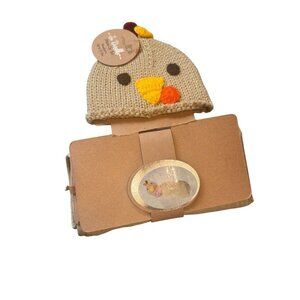 SoDorable Newborn Photo Op Set Turkey Hat & Blanket Up To 10 Lbs